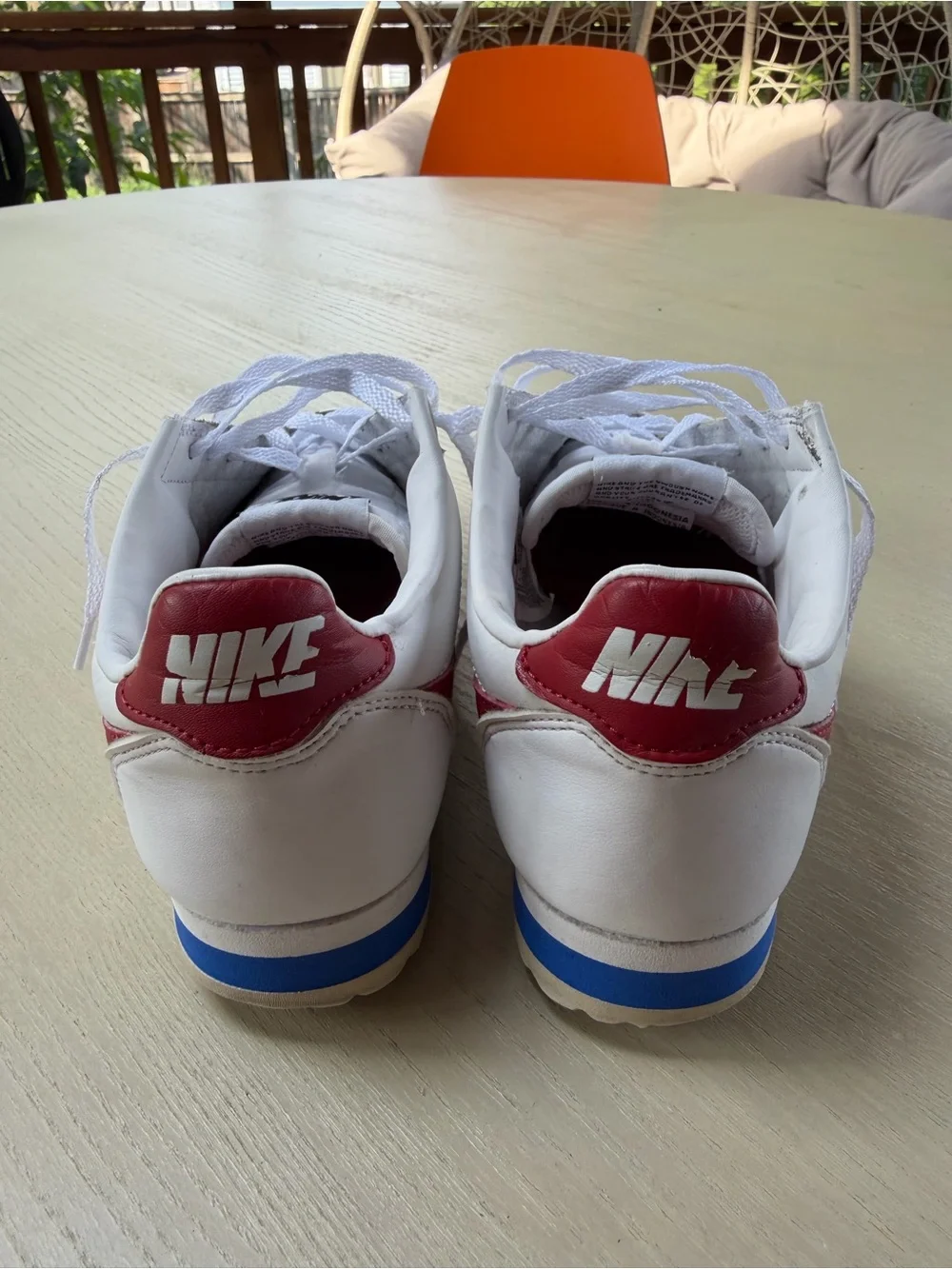 Nike Classic Cortez Forrest Gump USA Olympic Red White Blue 807471-103 Sz 6